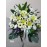 FA_05, 黃色百合白色太陽花 帛事花籃